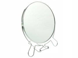 LUSTERKO DWUSTRONNE Kosmetyczne Do Makijażu Powiększające 14cm 1302
