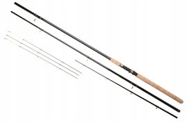 WĘDKA Rumpol 390cm Method CARBON FEEDER 3,9m 60-150g 3 Szczytówki 110318