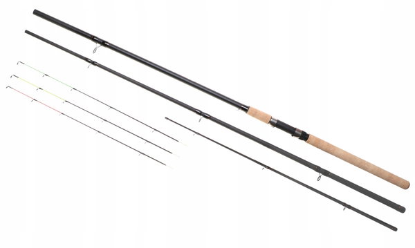 WĘDKA Rumpol BIG BULL 390cm Method FEEDER 3,9m 80-120g 3 Szczytówki 110405