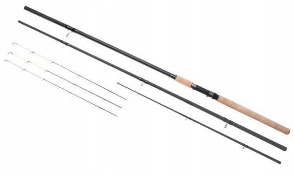 WĘDKA Rumpol NEW HUNTER 390cm Method FEEDER 3,9m 240g 3 Szczytówki 110803