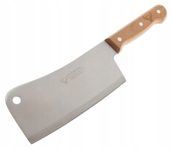 TASAK NÓŻ Do Mięsa Stalowy KUCHENNY Solidny 3539