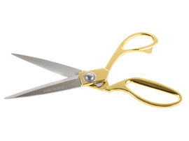 NOŻYCZKI Nożyce KRAWIECKIE Złote STALOWE Do Tkanin Procesjonalne 20cm NO8
