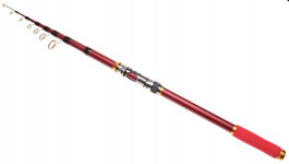 WĘDKA Teleskopowa AQUA BLAZE 4,2m Składana 60-120g 420cm 110265