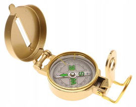 KOMPAS Turystyczny Wojskowy BUSOLA Kieszonkowy Zamykany z LUPĄ 2030