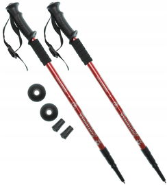 KIJKI Trekkingowe NORDIC WALKING Do Chodzenia Kije REGULOWANE 135cm 2663