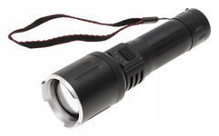 LATARKA Laserowa LED PM10-TG Taktyczna Mocna USB ZOOM POWERBANK 8852