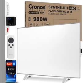 Panel grzewczy IR CRONOS Synthelith PRO CRP-980TWP Grey