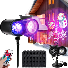 Projektor świąteczny LED Heckermann W1805