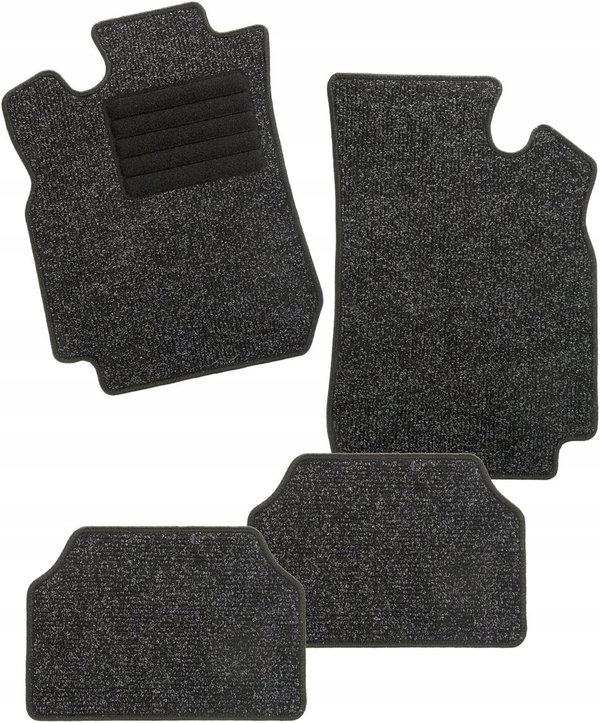 CarFashion B02 254672 dywaniki prążkowane samochodowe do Fiata Punto, Evo