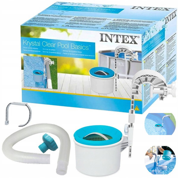 INTEX SKIMMER POWIERZCHNIOWY 28000 OCZYSZCZACZ WODY DO BASENU SKIMER LIŚCIE