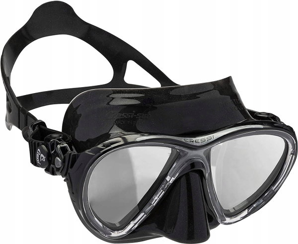 Maska do nurkowania okulary Cressi Big Eyes Evolution HD czarny OPIS!