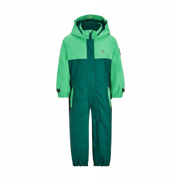 Kombinezon narciarski dziecięcy ZIENER Anup Mini tie dye deep green 92