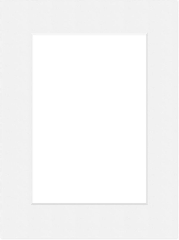 DEHA Design Passe-Partout 60 x 80 cm do zdjęć w formacie 40 x 60 cm, Biała