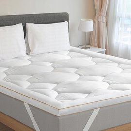 Nakładka na materac z mikrofibry BedStory 140x200 cm ochraniacz po zwrocie