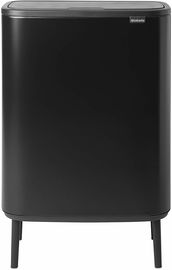 Kosz na śmieci plastik Brabantia 2 x 30 l czarny