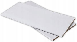 Dwie półki do szafki Stella biały 39,5x77,8x1,5cm