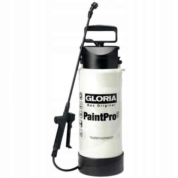 Opryskiwacz ręczny Gloria Pro 5, 5 l biały