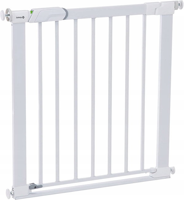 OUTLET Barierka na drzwi Safety 1ST rozporowa biel 73 - 80 cm, Flat Step