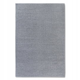 OUTLET Dywan wełniany pętelkowy 60x90cm, ręcznie tkany szary jednokolorowy
