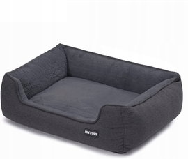 Hmtope kanapa dla psa szary 110 cm x 86 cm