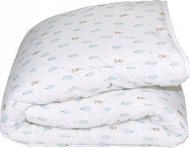 Komplet pościeli Abeil Baby 75 x 120 cm biel
