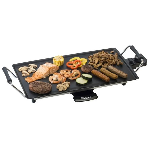 Grill elektryczny TWM ABP602 czarny 2000 W