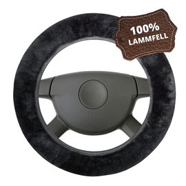 Pokrowiec na kierownicę Walser Czarny Grube Miękki