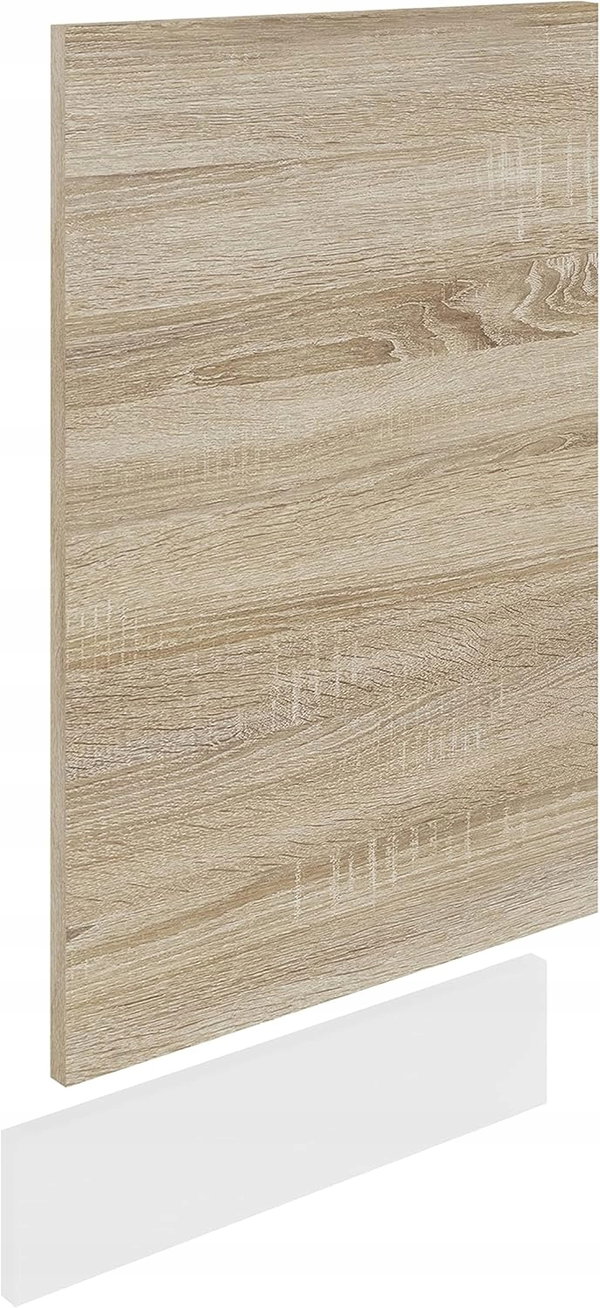 Panel przedni VCM, materiał: drewno, biały/dąb sonoma, 57 x 45 cm