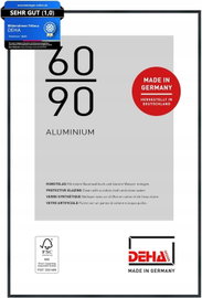 Ramka na zdjęcia DEHA Design, 60 x 90 cm, aluminium, czarny mat