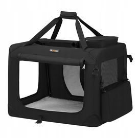 Torba transportowa tw. sztuczne Feandrea czarny L 70 x 52 x 52 cm