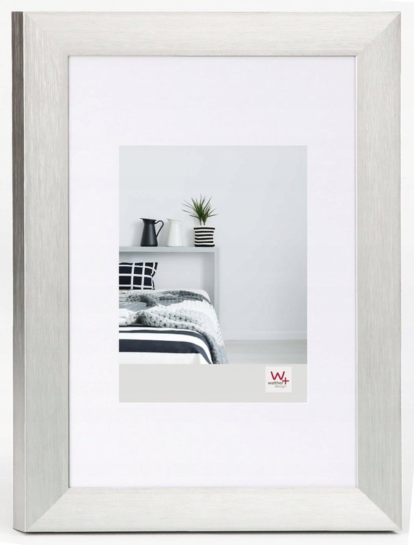 Walther design ramka na zdjęcia srebrna 20 x 30 cm aluminiowa