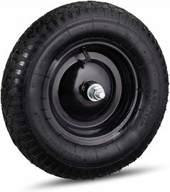 Relaxdays Koło taczki 4.80 4.00-8 z osią (10029589)