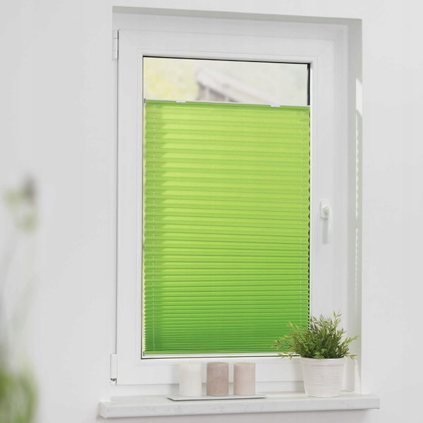 Roleta plisowana LICHTBLICK 90cm x 130 zielona