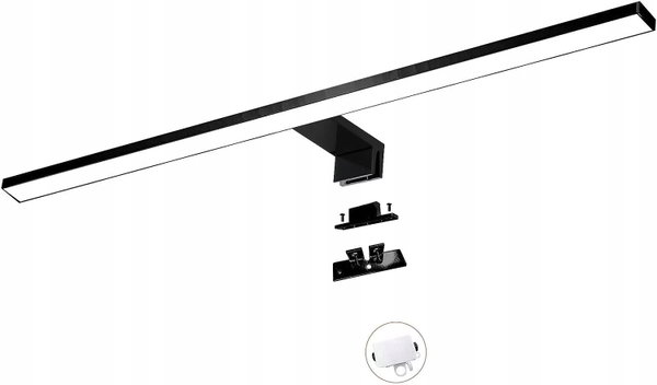 YIQAN 60cm Led Lampa łazienkowa 13w 1100 lm Lustro