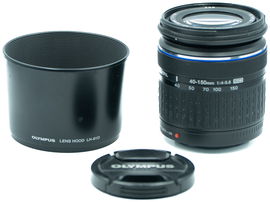 Obiektyw Olympus Zuiko Digital 40-150 mm f/4.0-5.6 ED / Nr. seryjny 222019138