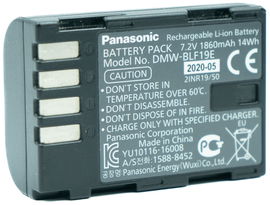 Bateria Akumulatorowa Panasonic Lumix DMW-BLF19E / Nr. LED1C