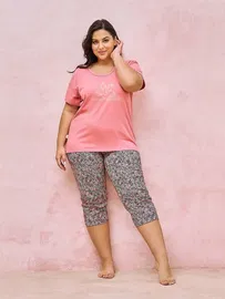 Taro Piżama Amara 3171 Różowy XXL