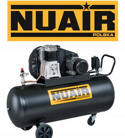 Kompresor olejowy NuAir 36LA601NUB018 200 l 10 bar DWUTŁOKOWY TRÓJFAZOWY