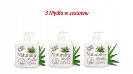 Mydło Aloesowe Naturalne Hipoalergiczne Do SKÓRY WRAŻLIWEJ RĄK TWARZY 3SZT