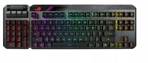Klawiatura ASUS ROG CLAYMORE II RX RED Mechaniczna RGB PODŚWIETLANA DO GIER