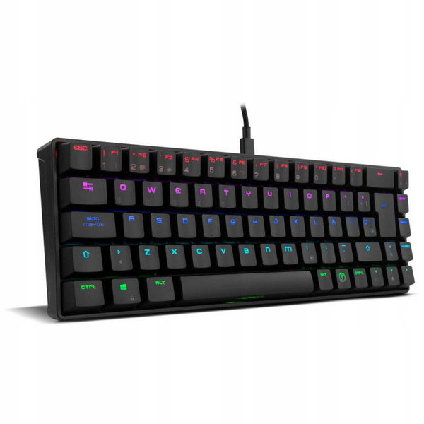 KLAWIATURA OZONE GAMING TAKTYCZNA GAMINGOWA MECHANICZNA RGB BLUETOOTH