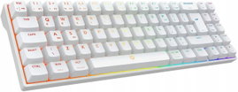 Klawiatura Mechaniczna DREVO CALIBUR V2 PRO GAMINGOWA PODŚWIETLANA BIAŁA