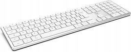 Klawiatura Mobility Lab ML300900 srebrna Design Apple Ładna do BIURA