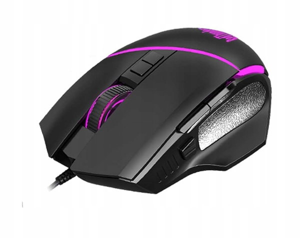 Myszka RedThunder USB GAMINGOWA PODŚWIETLANA RGB 8 PRZYCISKÓW 6400DPI PC