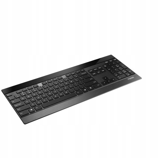 Klawiatura RAPOO RP 9900M DE membranowa BLACK BEZPRZEWODOWA BLUETOOTH BIURO