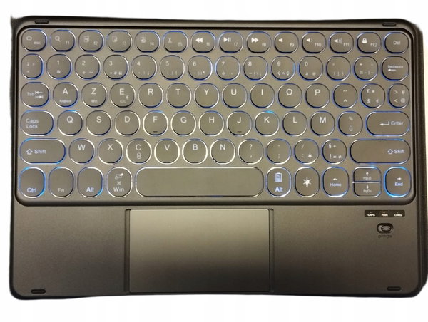 Klawiatura Bluetooth do Tabletu Ipad 4 10.9" + ETUI Sross-TEC PODŚWIETLANA