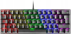 Mars Gaming MK60 Black KLAWIATURA MECHANICZNA PODŚWIETLANA RGB GAMINGOWA