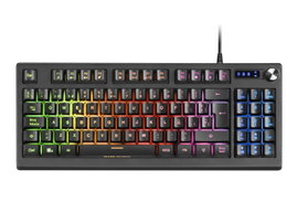Klawiatura do Gier MECHANICZNA PODŚWIETLANA Gamingowa Mars MKREVO QWERTY ES