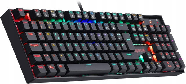 Mechaniczna klawiatura do gier Redragon K551 z Pyłoszczelnym Przełącznikiem
