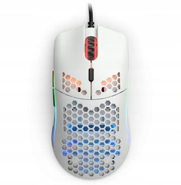 Mysz GLORIOUS PC Gaming Race Model O Matte White DO GIER PODŚWIETLANA USB